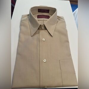 NWT Jos. A. Bank Tan Corporate Collection Dress Shirt